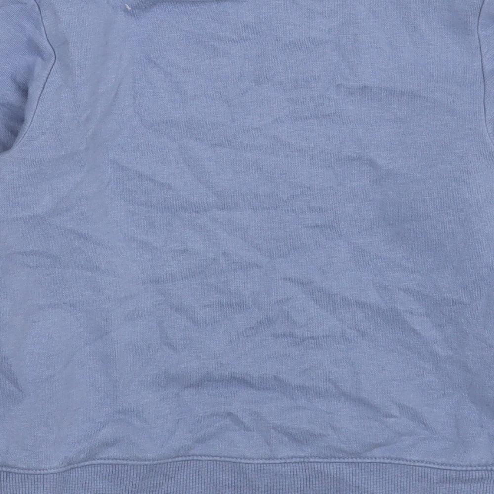 H&M Boys Blue  Cotton Pullover Sweatshirt Size 3-4 Years  Pullover