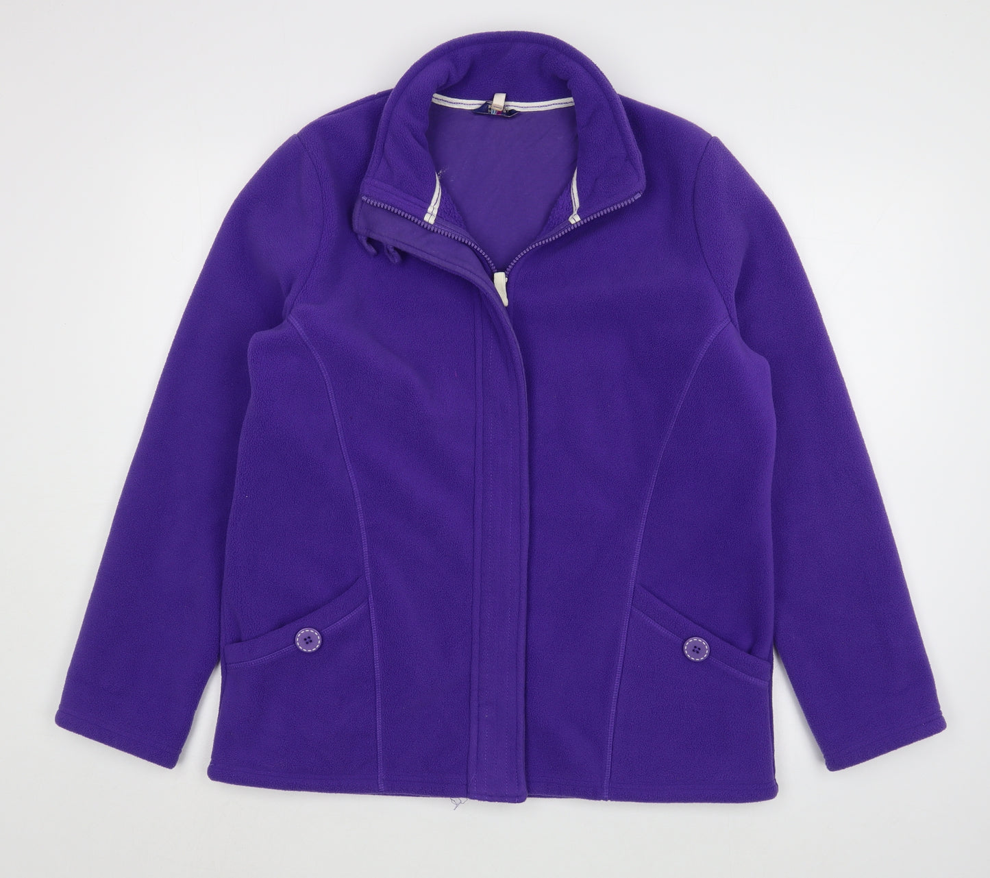 Marks and Spencer Womens Purple   Jacket  Size 12  Zip