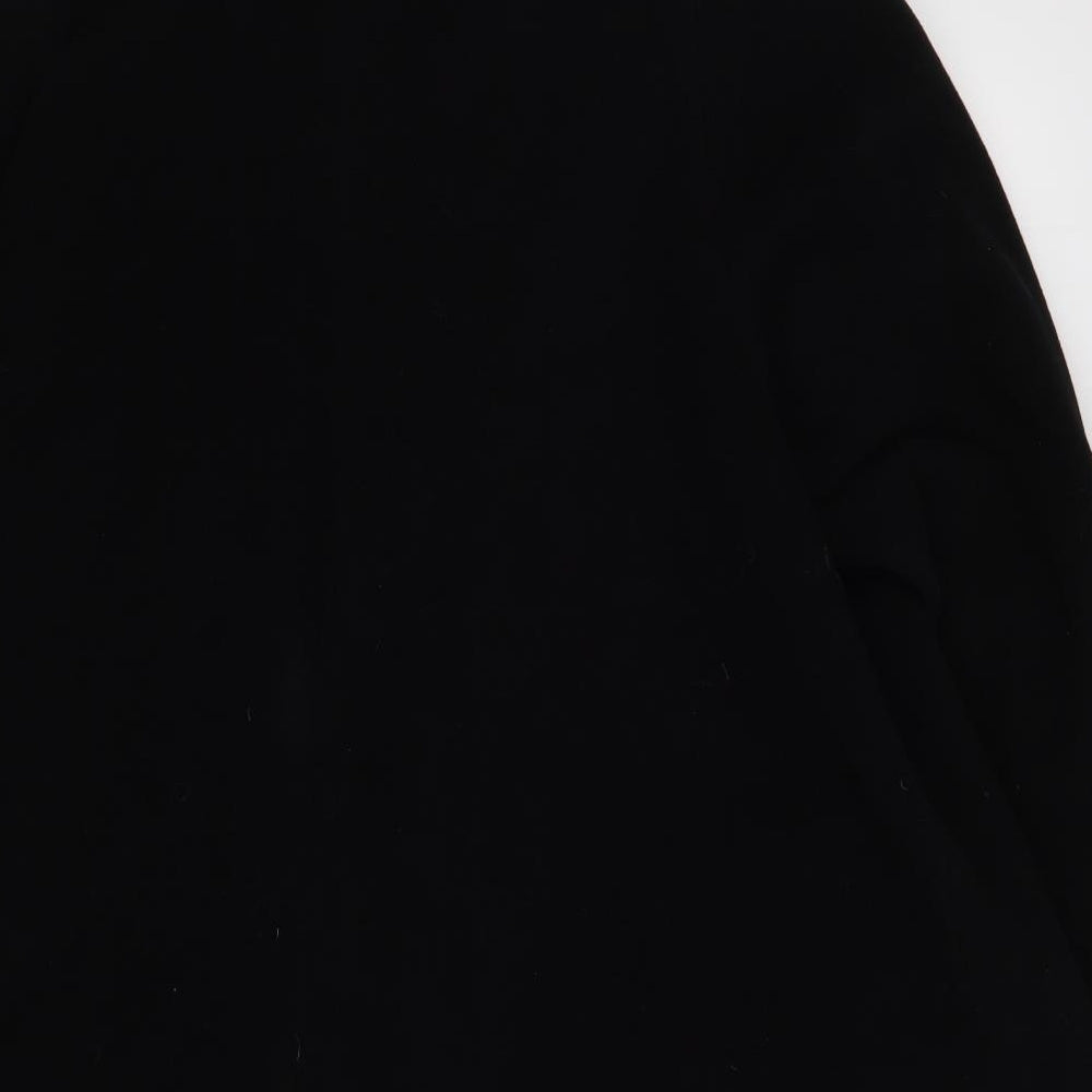 CA Womens Black   Overcoat Coat Size XL  Button