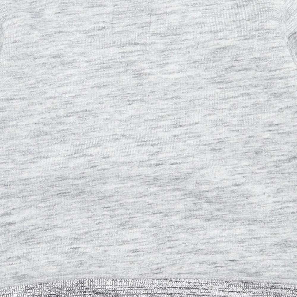 NEXT Boys Grey  Cotton Pullover Sweatshirt Size 2-3 Years  Pullover - Fleece Lining