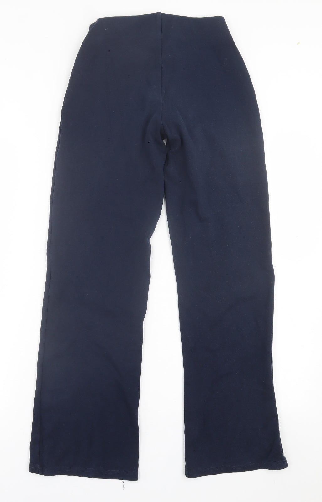 NEXT Girls Blue  Cotton Capri Trousers Size 13 Years  Regular Pullover - School Wear