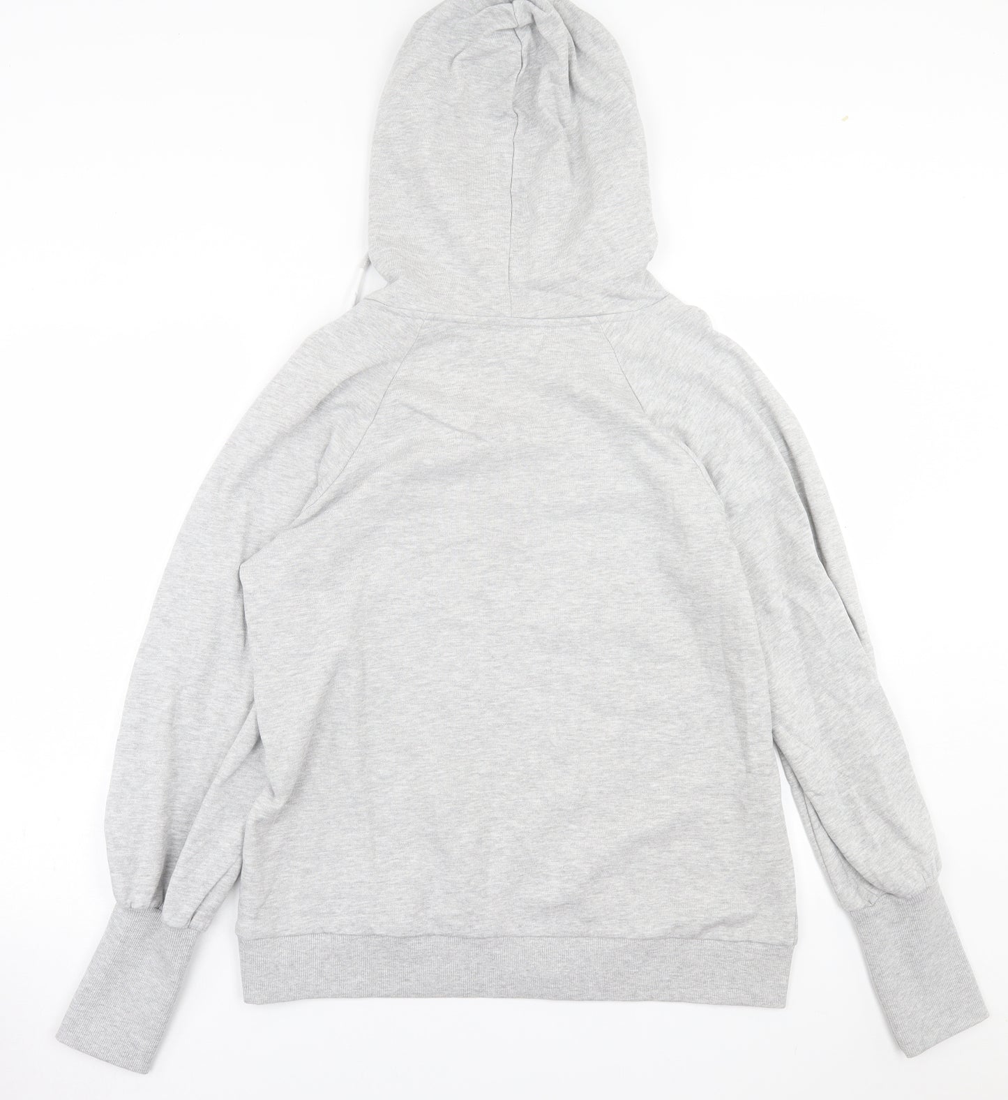 NEXT Womens Grey  Cotton Pullover Hoodie Size M  Pullover