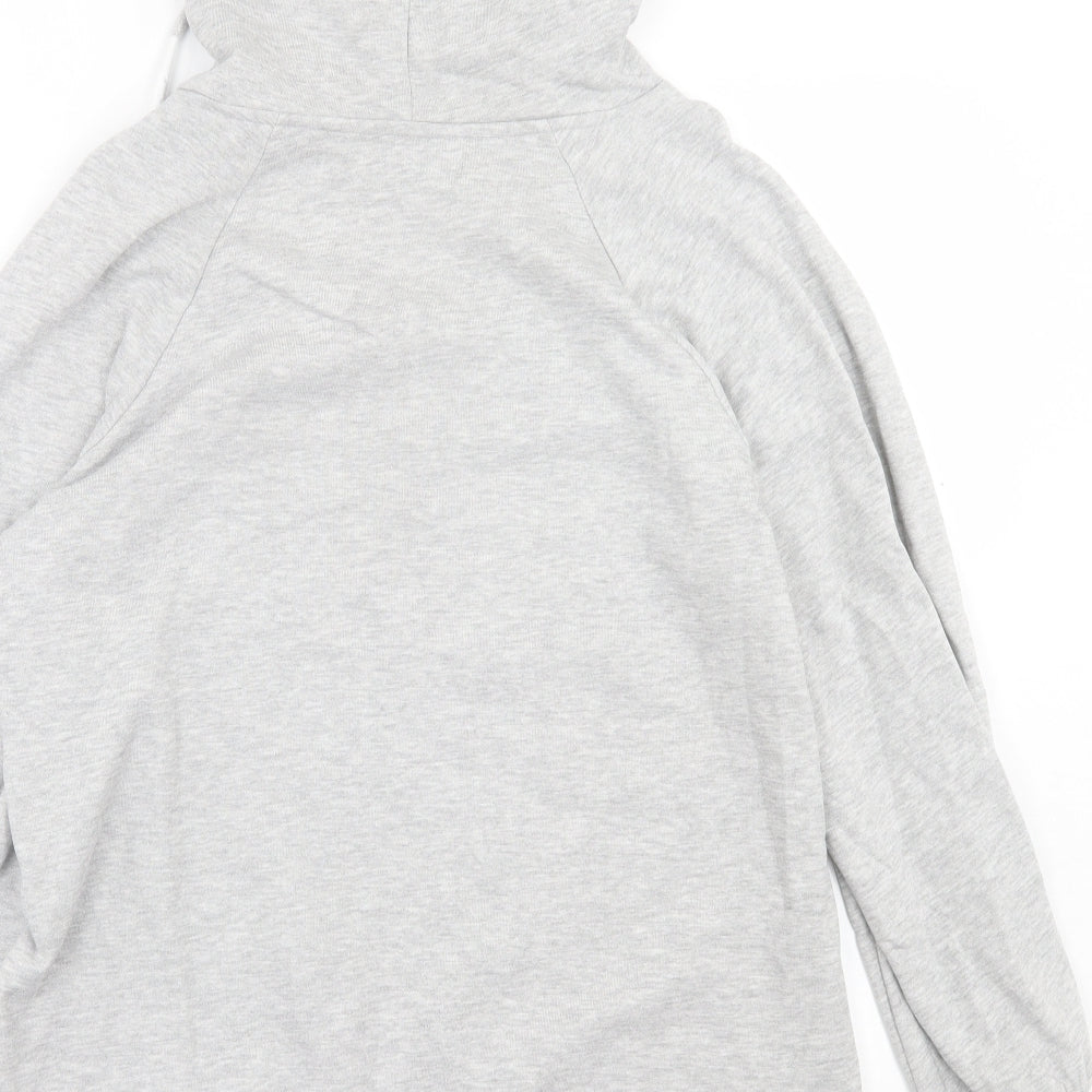 NEXT Womens Grey  Cotton Pullover Hoodie Size M  Pullover