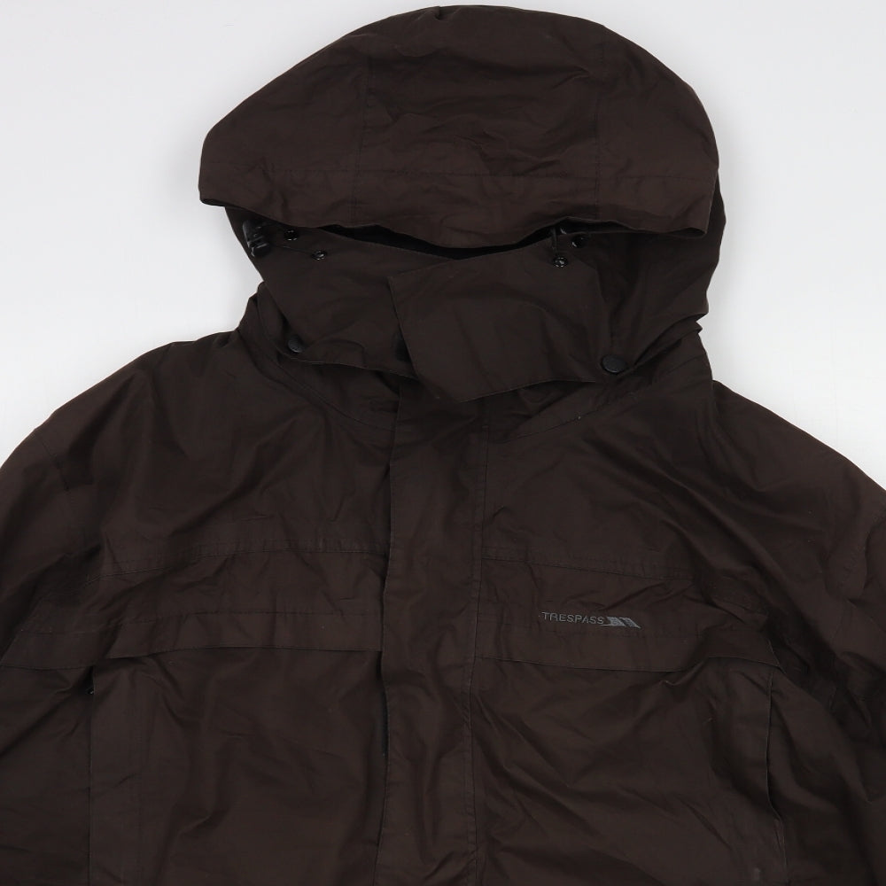 Trespass Womens Beige   Windbreaker Jacket Size L  Zip