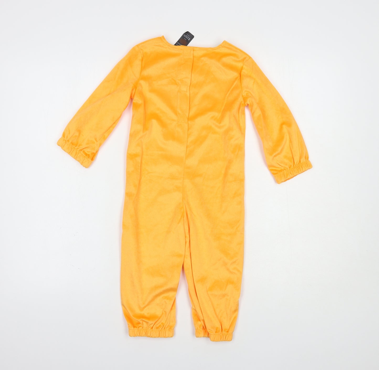 F&F Girls Orange  Polyester  Bodysuit Size 2-3 Years   - Halloween Fancy Dress