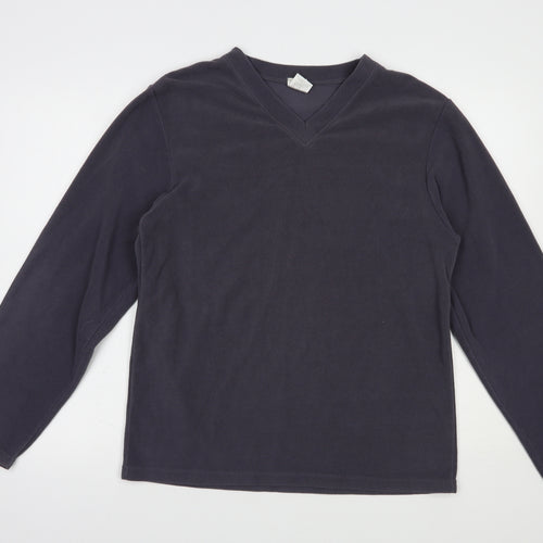 Urban Spirit Mens Grey  Polyester Pullover Sweatshirt Size S
