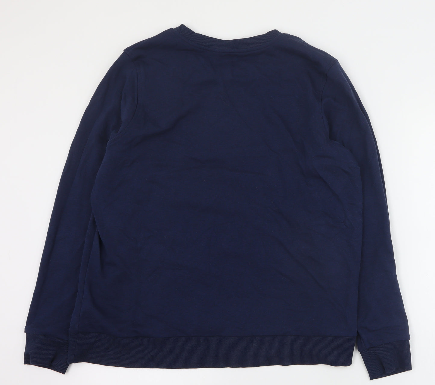 Marks and Spencer Womens Blue  Cotton Pullover Sweatshirt Size 18  Pullover - Jubilee
