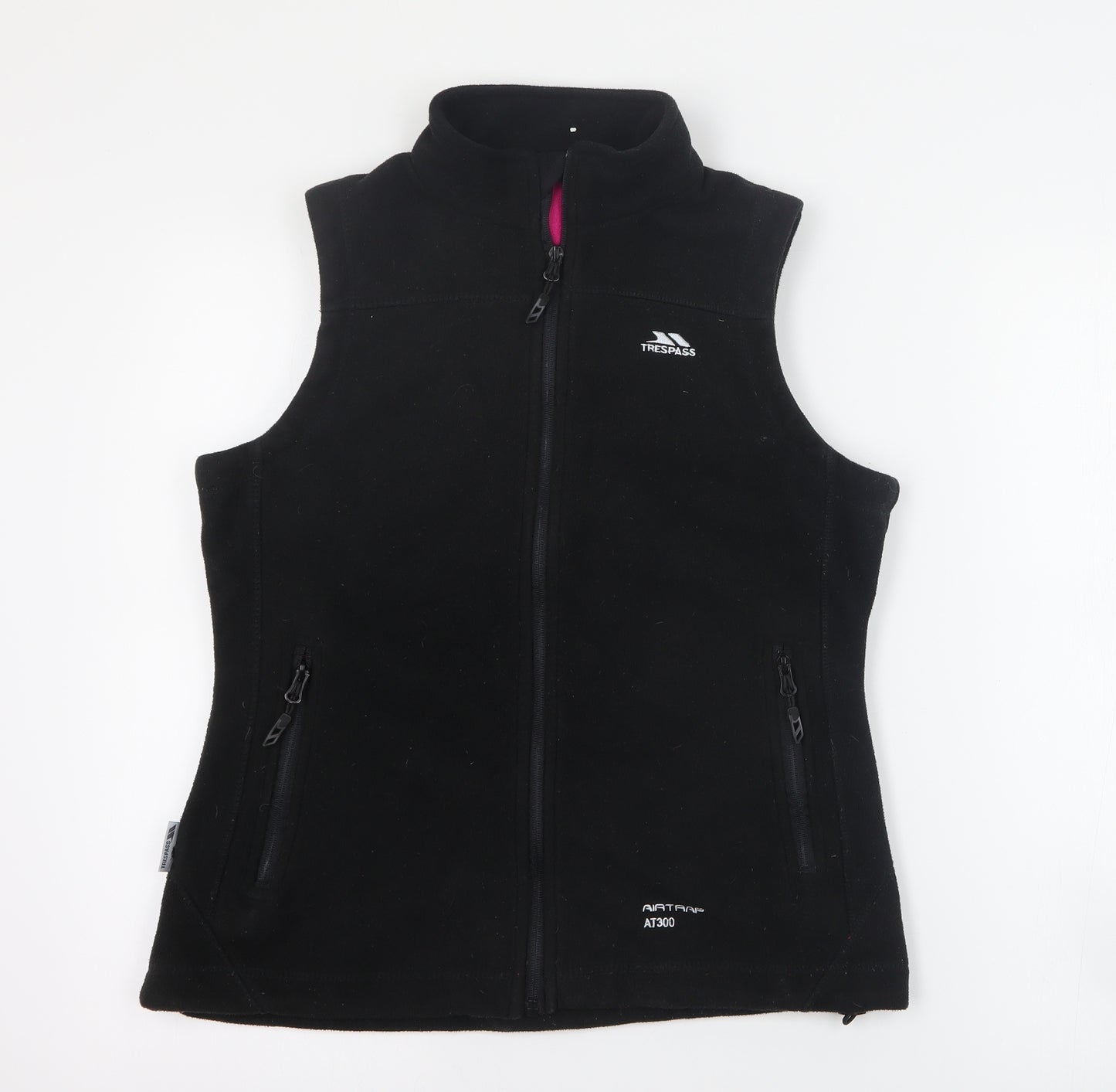 Trespass Womens Black   Gilet Coat Size M  Zip