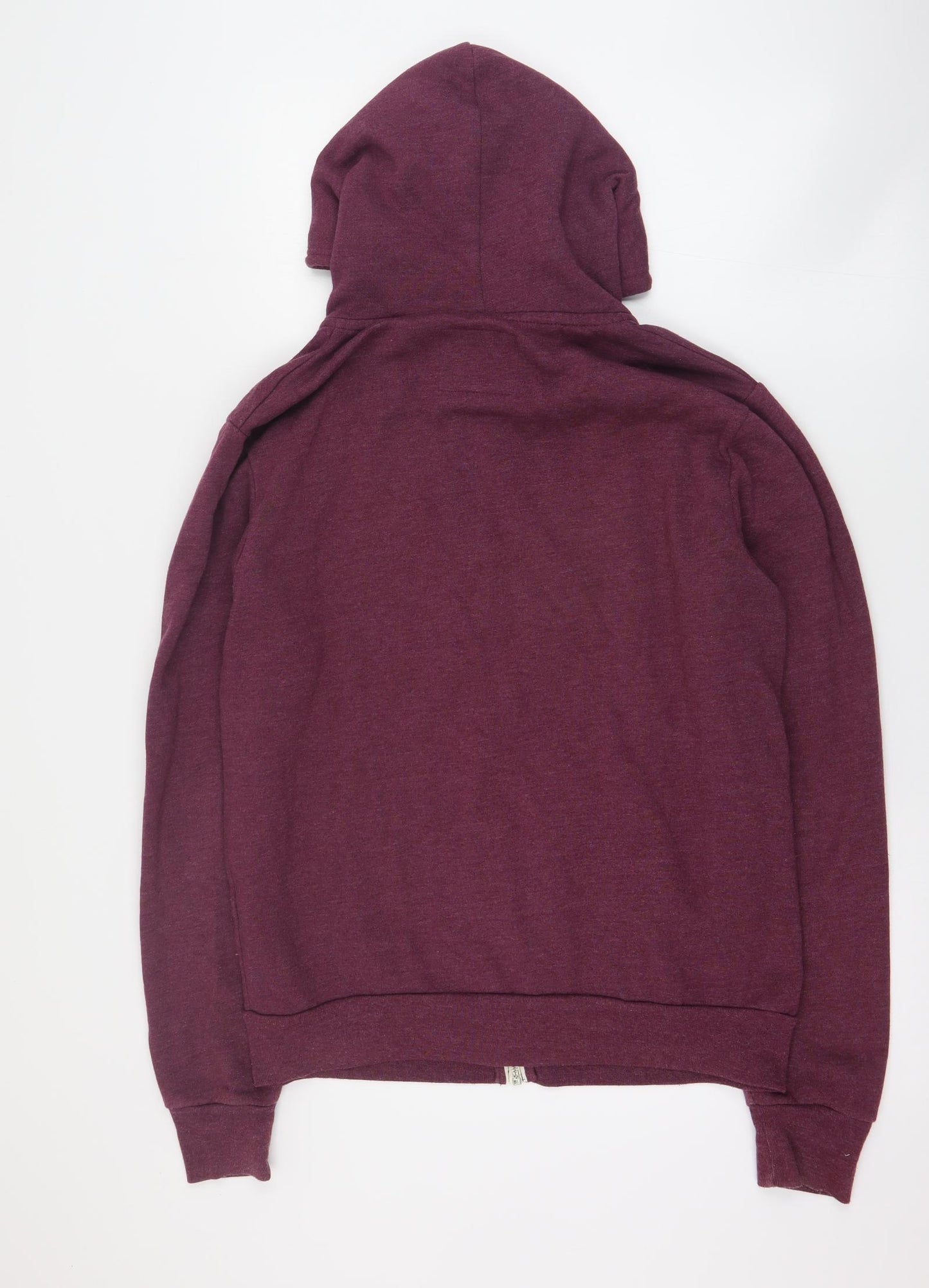 Primark Mens Purple  Cotton Full Zip Hoodie Size M