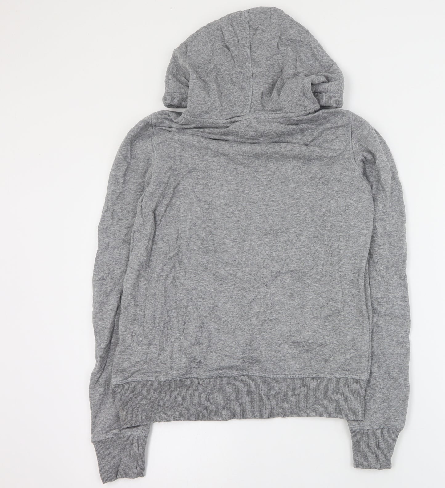 H&M Womens Grey  Cotton Pullover Hoodie Size S  Pullover