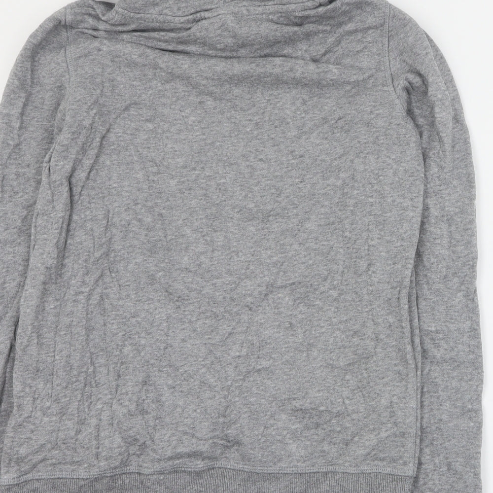 H&M Womens Grey  Cotton Pullover Hoodie Size S  Pullover