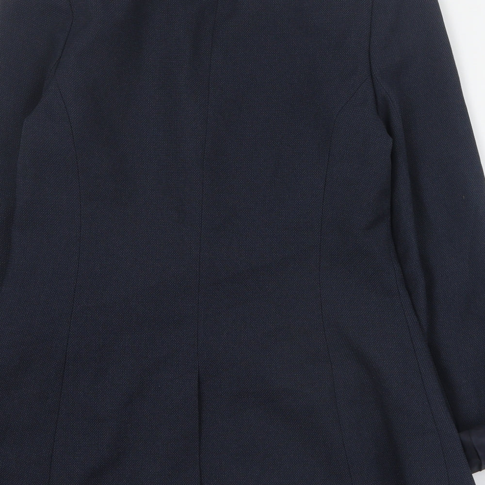 Primark Womens Blue   Jacket Blazer Size 10  Button