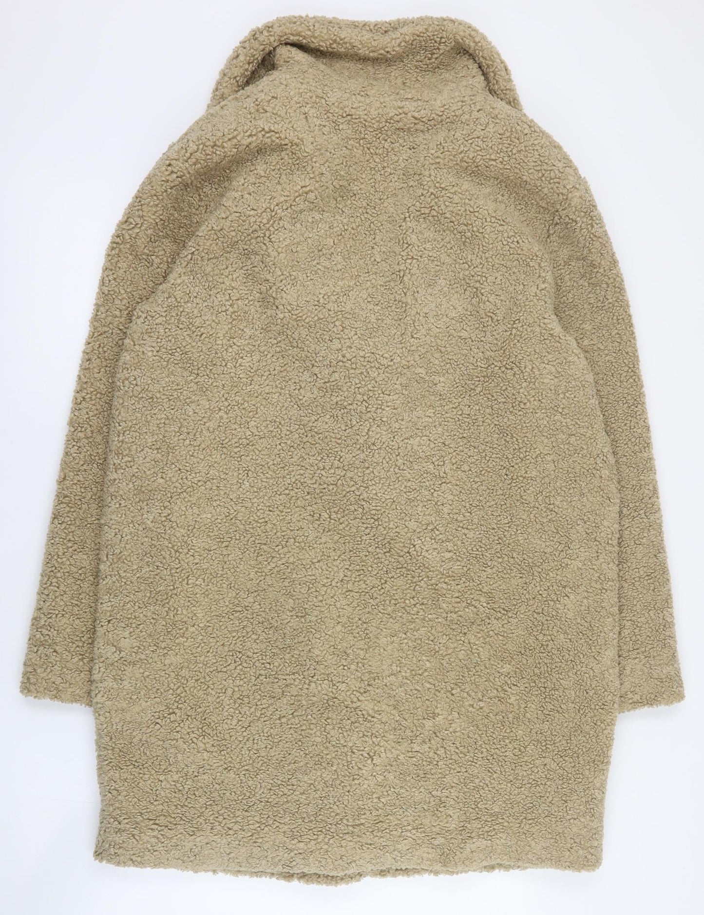 F&F Womens Brown   Overcoat Coat Size 10  Button