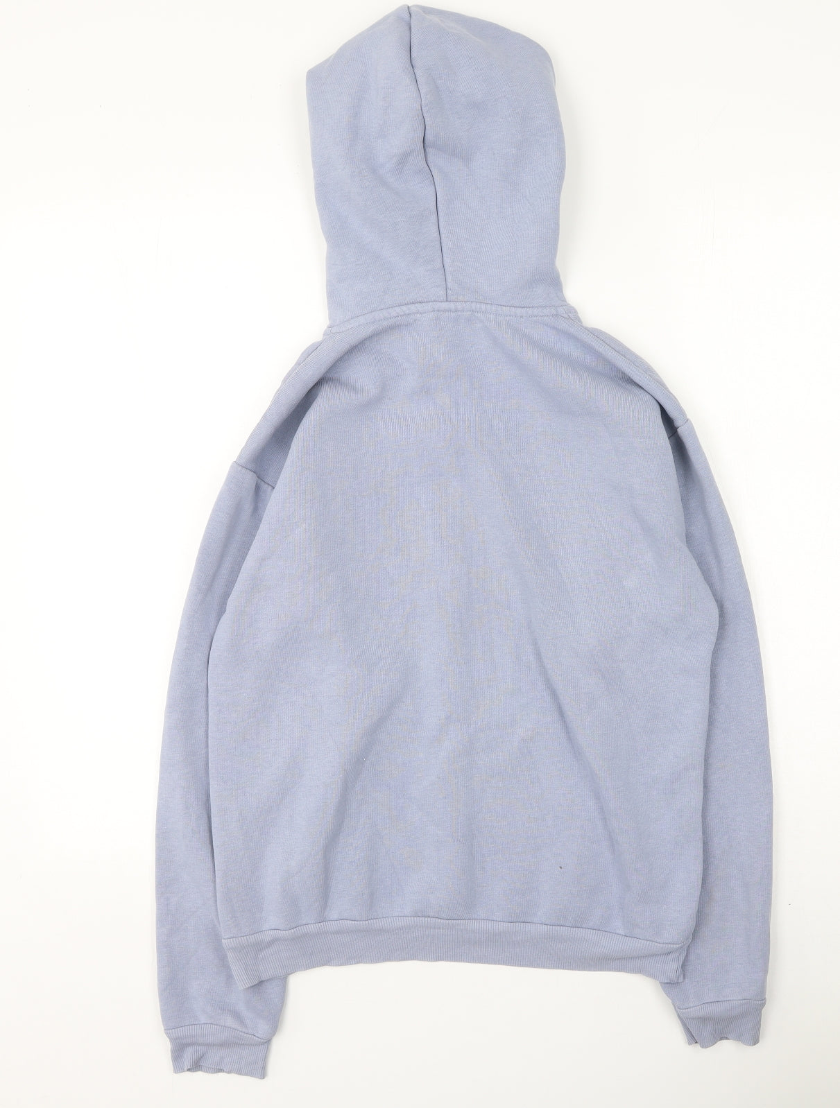 Topshop Womens Purple  Cotton Pullover Hoodie Size 8
