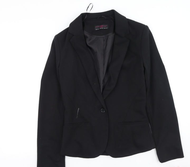 New Look Womens Black Jacket Size 10