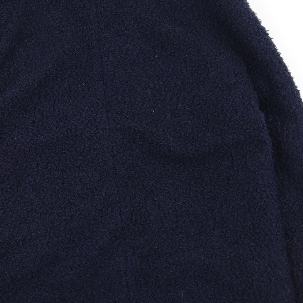 NEXT Womens Blue   Trench Coat Coatigan Size 12