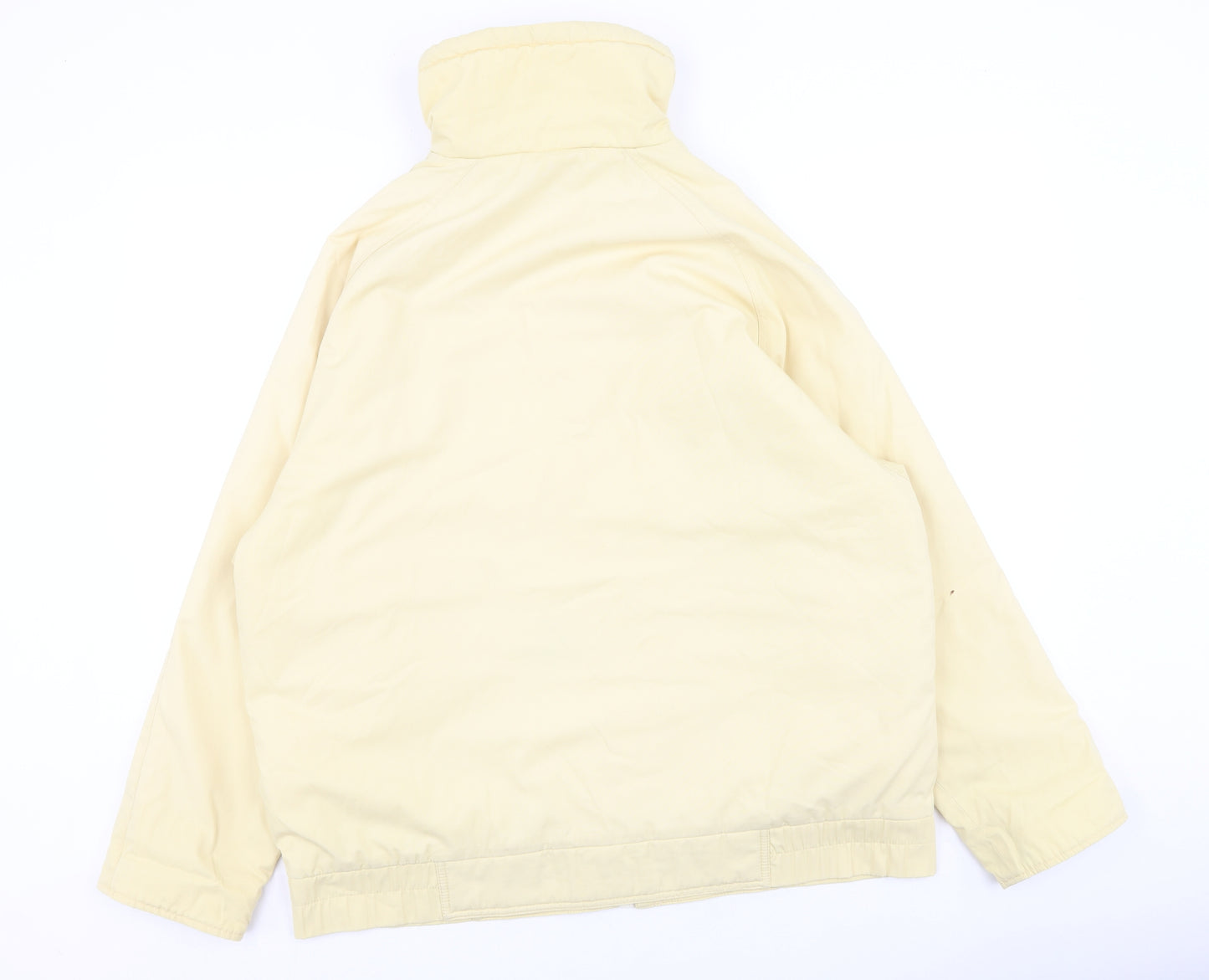 Preworn Womens Yellow   Rain Coat Coat Size 16