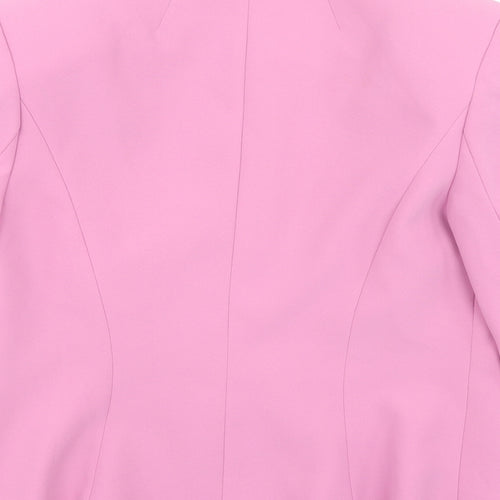 Venini Womens Pink   Jacket Poncho Size 10