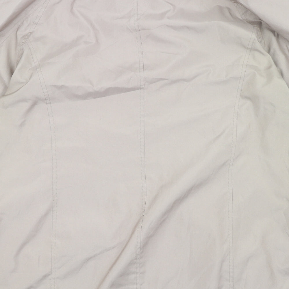 Windsmoor Womens Beige   Rain Coat Coat Size S