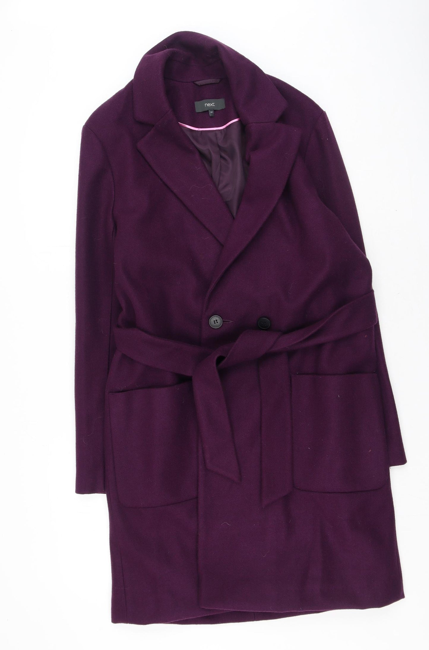 Next  Womens Purple   Trench Coat Coat Size 14
