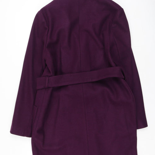 Next  Womens Purple   Trench Coat Coat Size 14