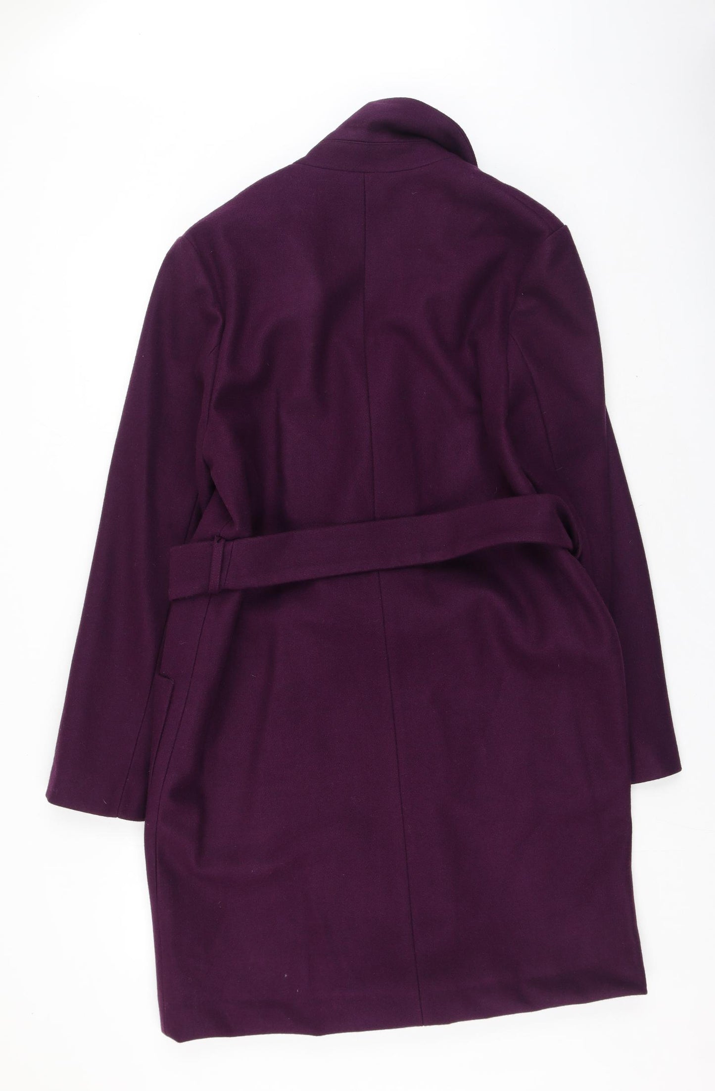 Next  Womens Purple   Trench Coat Coat Size 14