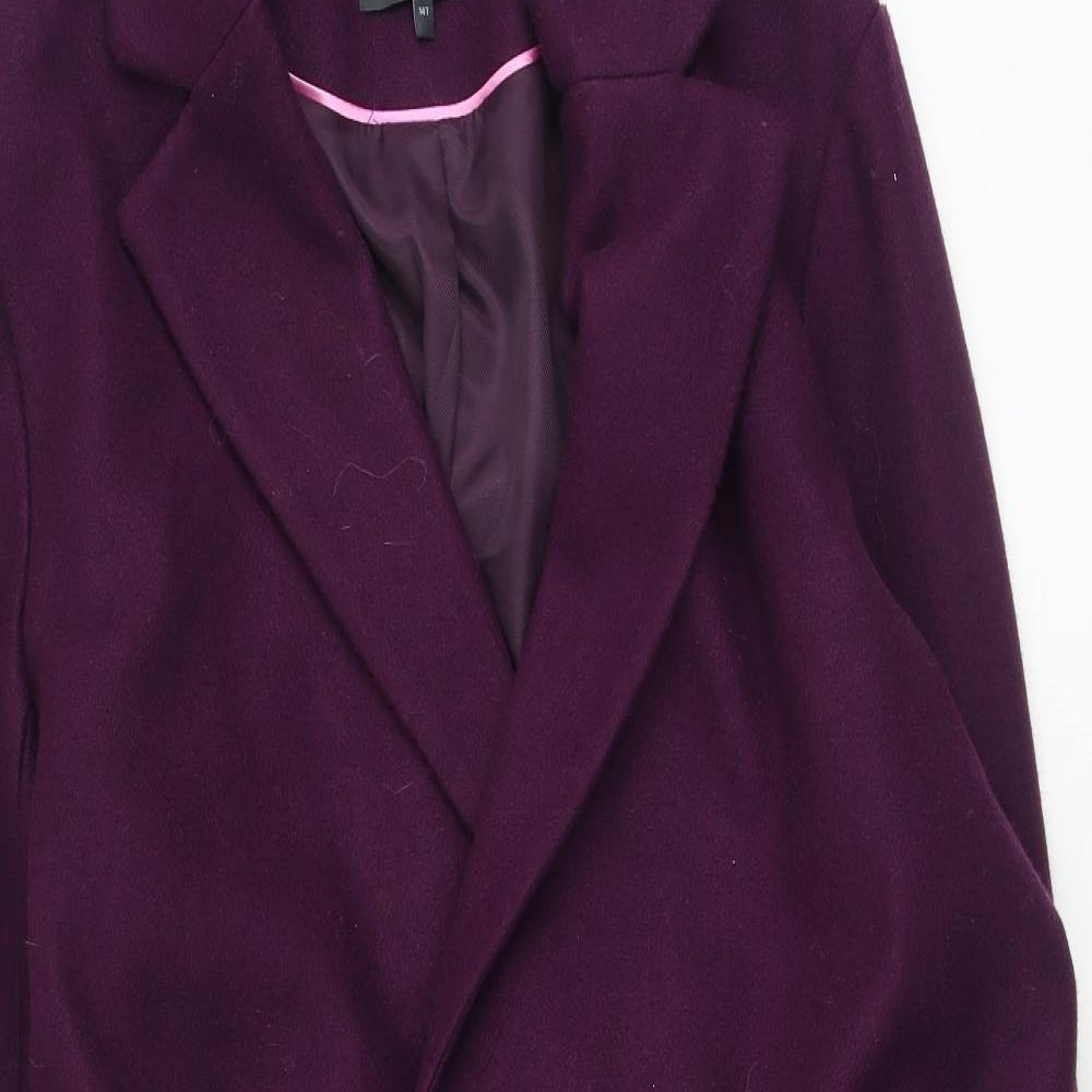 Next  Womens Purple   Trench Coat Coat Size 14
