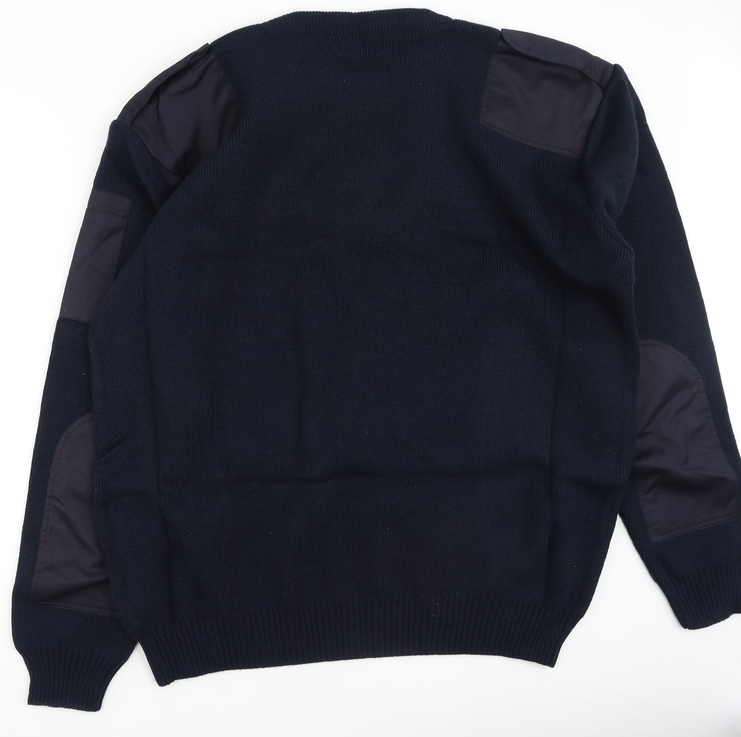 fasttrack Mens Blue  Acrylic Pullover Sweatshirt Size 2XL