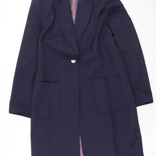 Kit Womens Blue  Polyester Fit & Flare  Size 12  V-Neck