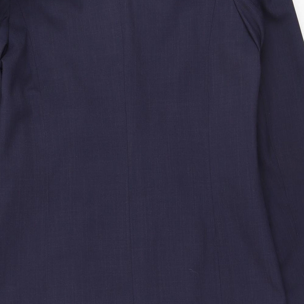 Kit Womens Blue  Polyester Fit & Flare  Size 12  V-Neck