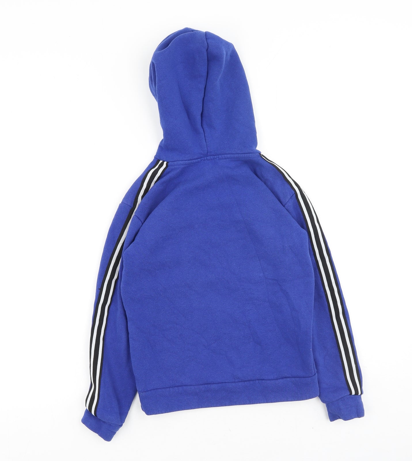 River Island  Boys Blue  Cotton Pullover Hoodie Size 7-8 Years   - Maison