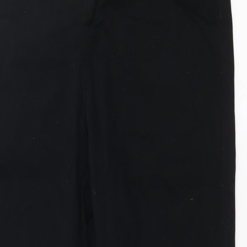 ESMARA Womens Black  Cotton Jogger Trousers Size 18 L28 in Regular