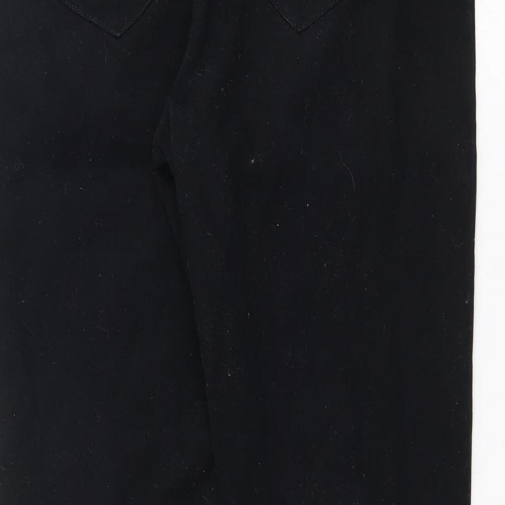 ESMARA Womens Black  Cotton Jogger Trousers Size 18 L28 in Regular