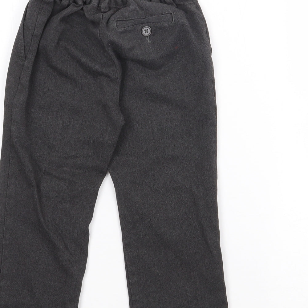 F&F Boys Grey  Polyester Capri Trousers Size 3-4 Years  Regular