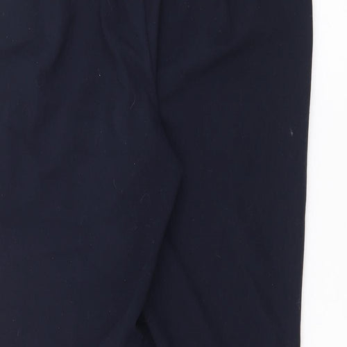 Classic Womens Blue  Polyester Trousers  Size 12 L29 in Regular