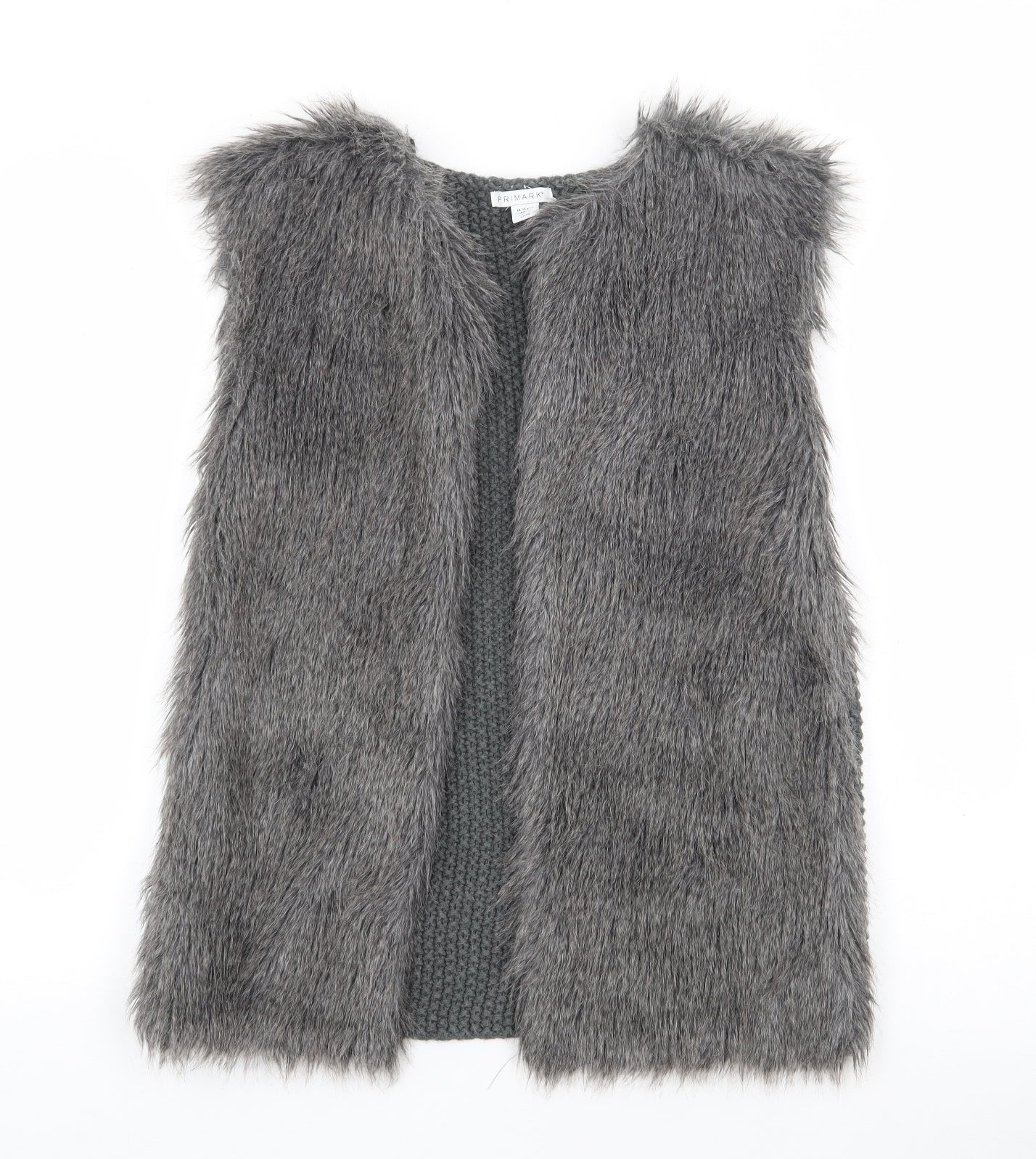 Primark Girls Grey   Gilet Jacket Size 14-15 Years