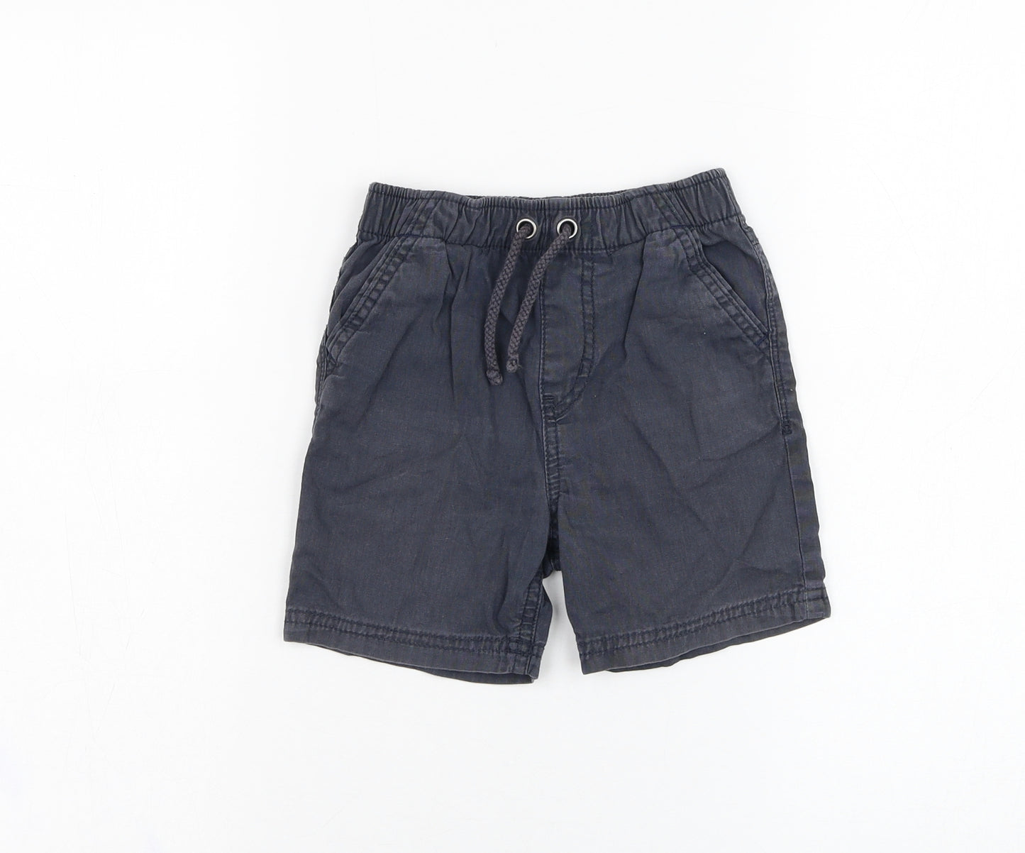 George Boys Blue  Cotton Bermuda Shorts Size 2-3 Years  Regular