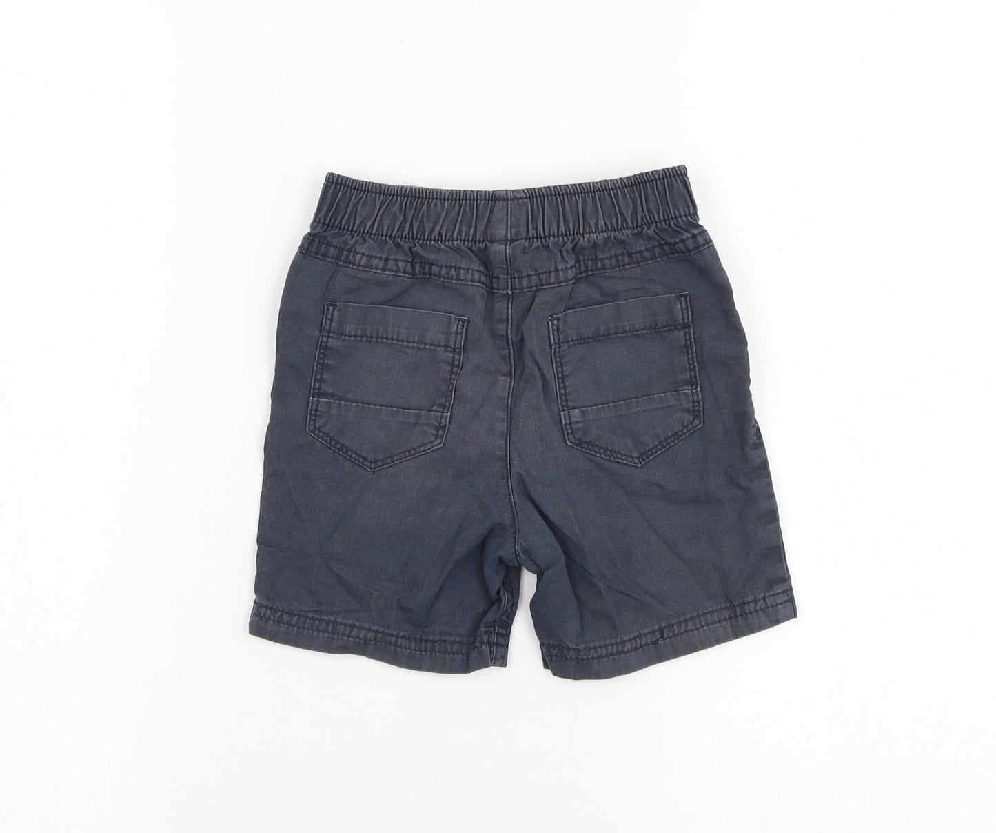 George Boys Blue  Cotton Bermuda Shorts Size 2-3 Years  Regular