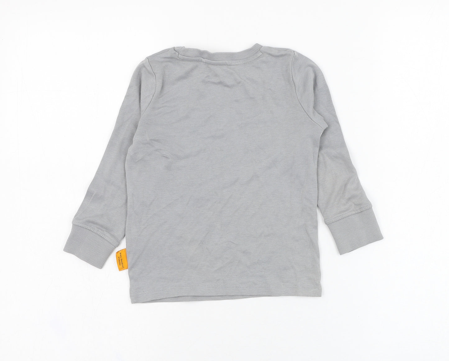 NEXT Girls Grey  Cotton Pullover Sweatshirt Size 2-3 Years  Pullover - Room on the Broom