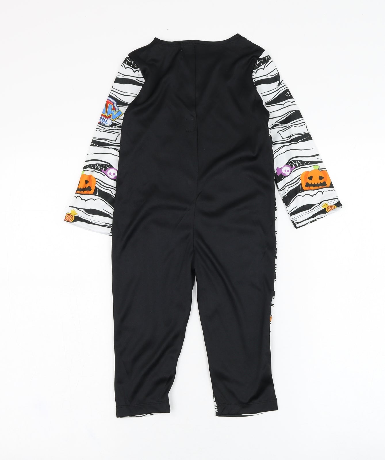 Paw Patrol Boys Black  Polyester Babygrow One-Piece Size 12-18 Months  Hook & Loop - Paw Patrol, Halloween, Costume