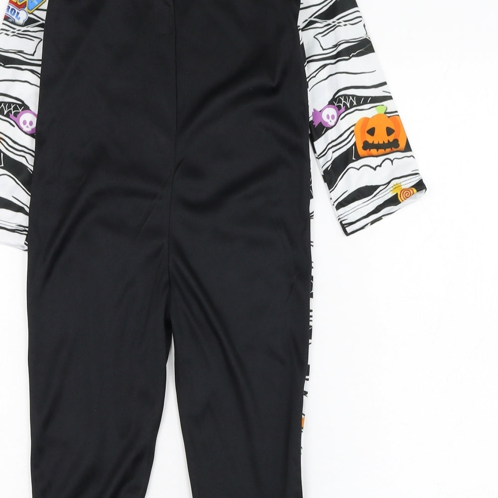 Paw Patrol Boys Black  Polyester Babygrow One-Piece Size 12-18 Months  Hook & Loop - Paw Patrol, Halloween, Costume