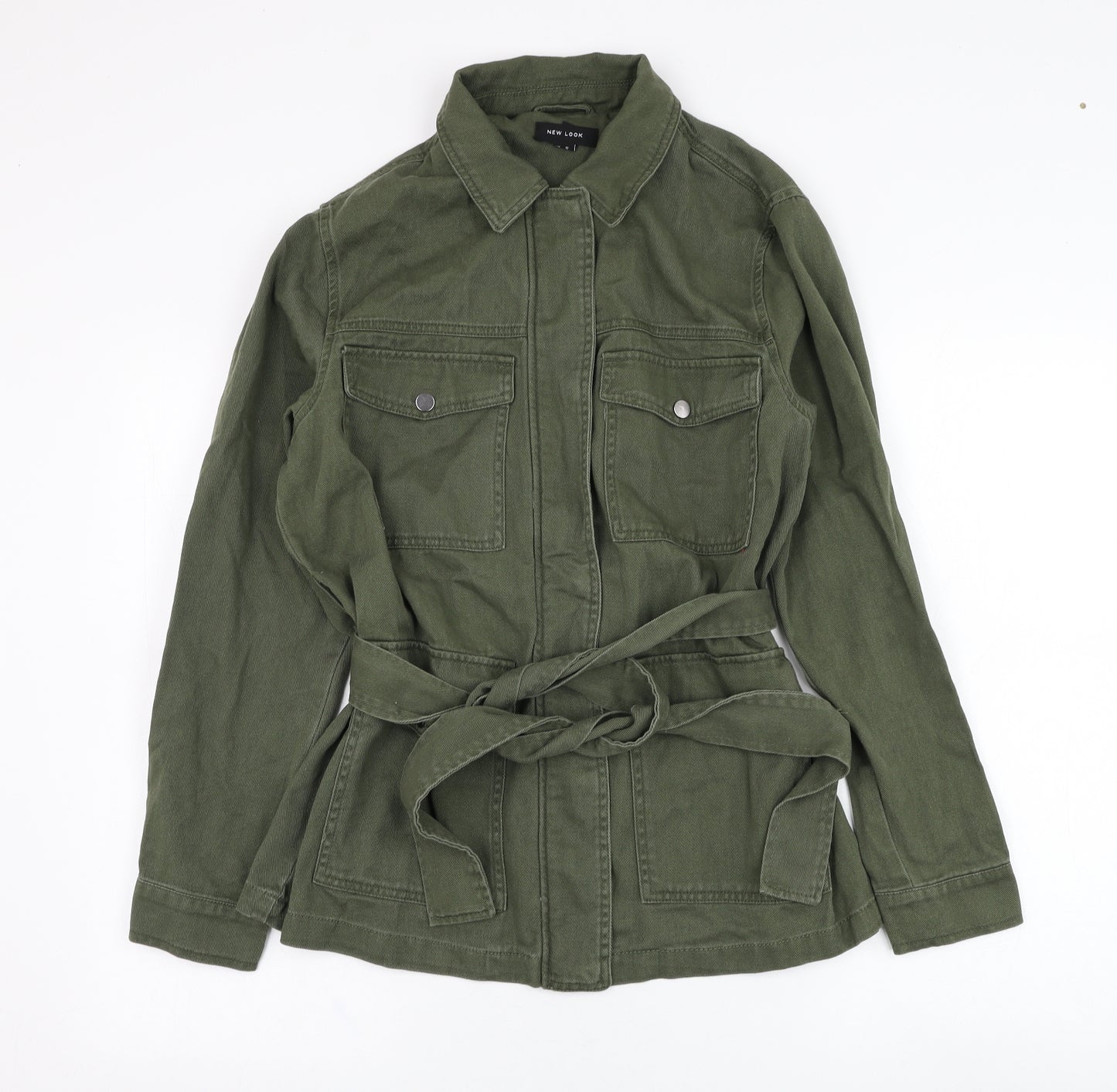New Look Womens Green   Jacket  Size 12  Zip