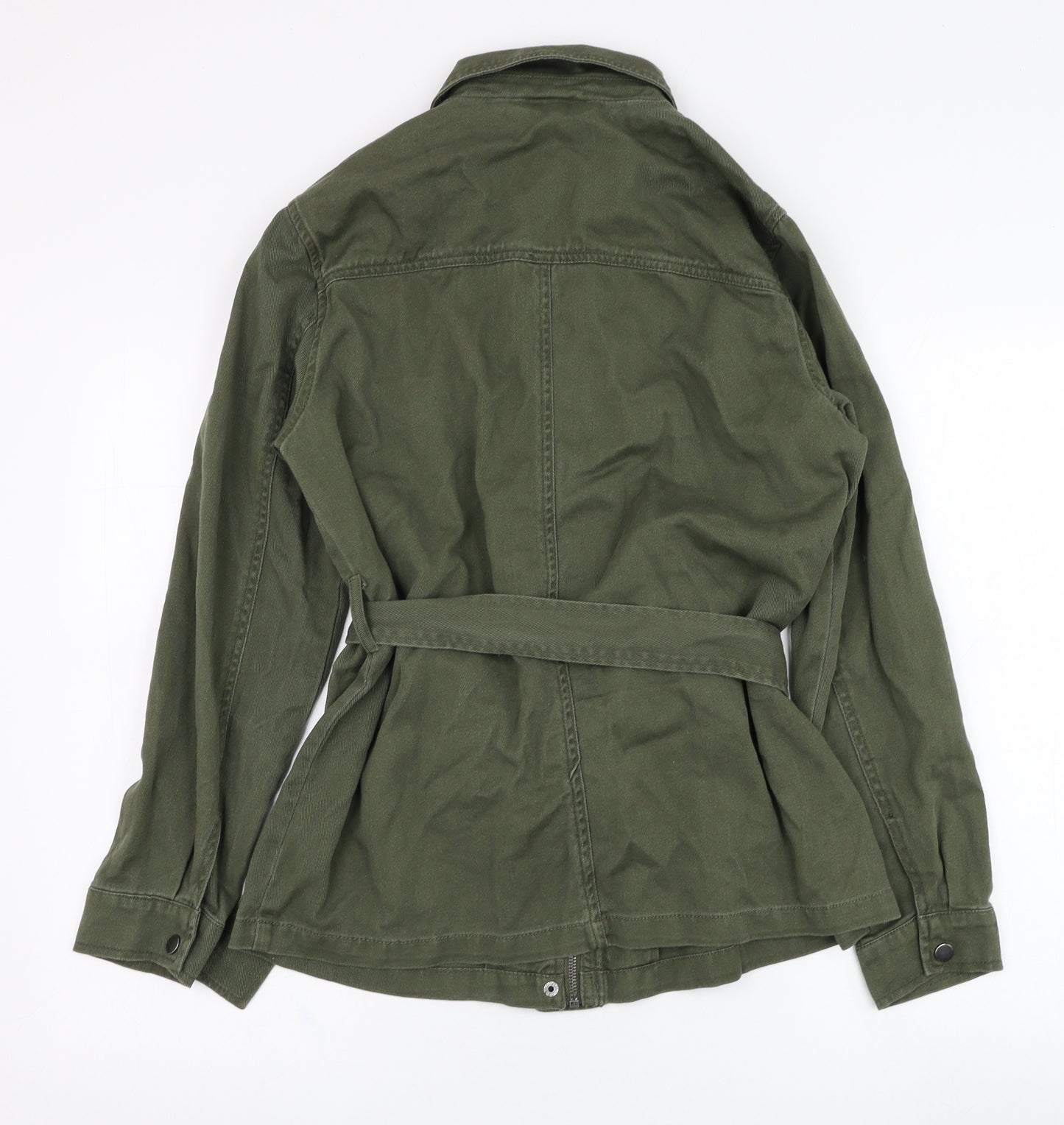 New Look Womens Green   Jacket  Size 12  Zip