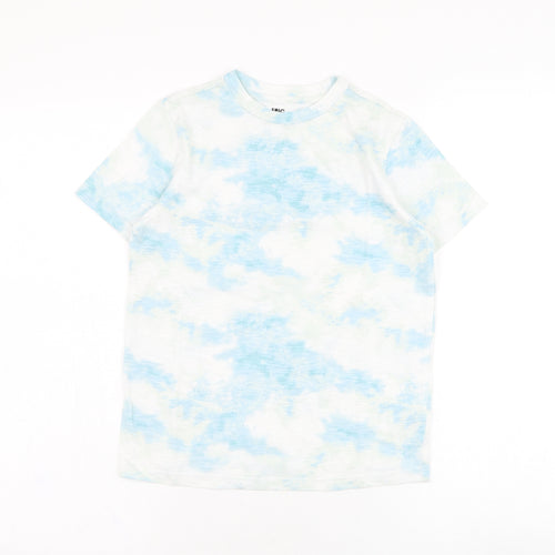 Epic Threads Boys Blue  Cotton Basic T-Shirt Size S Round Neck Pullover