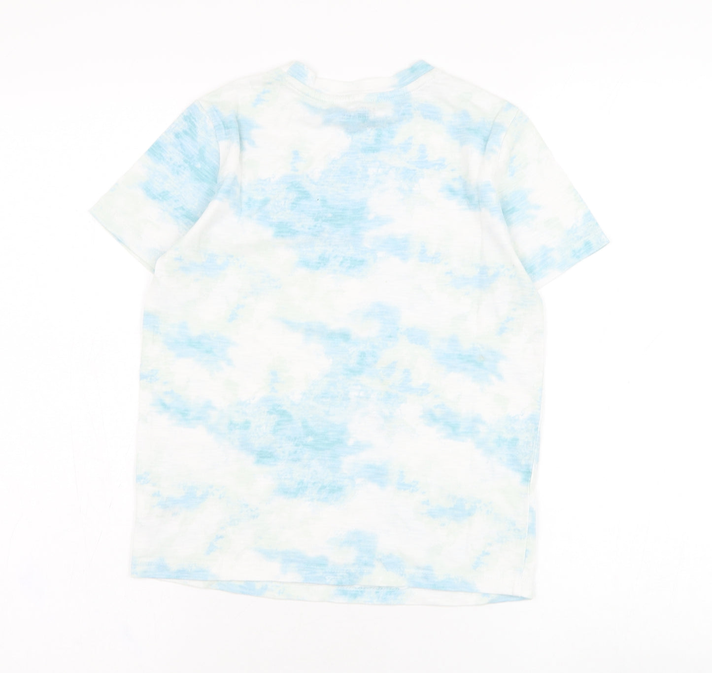 Epic Threads Boys Blue  Cotton Basic T-Shirt Size S Round Neck Pullover