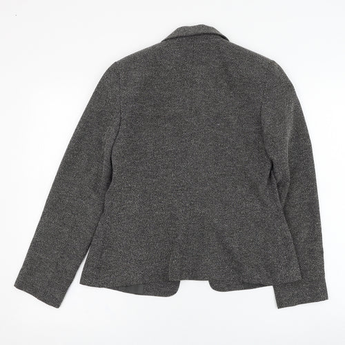 Principles Womens Grey   Jacket Blazer Size 8  Button