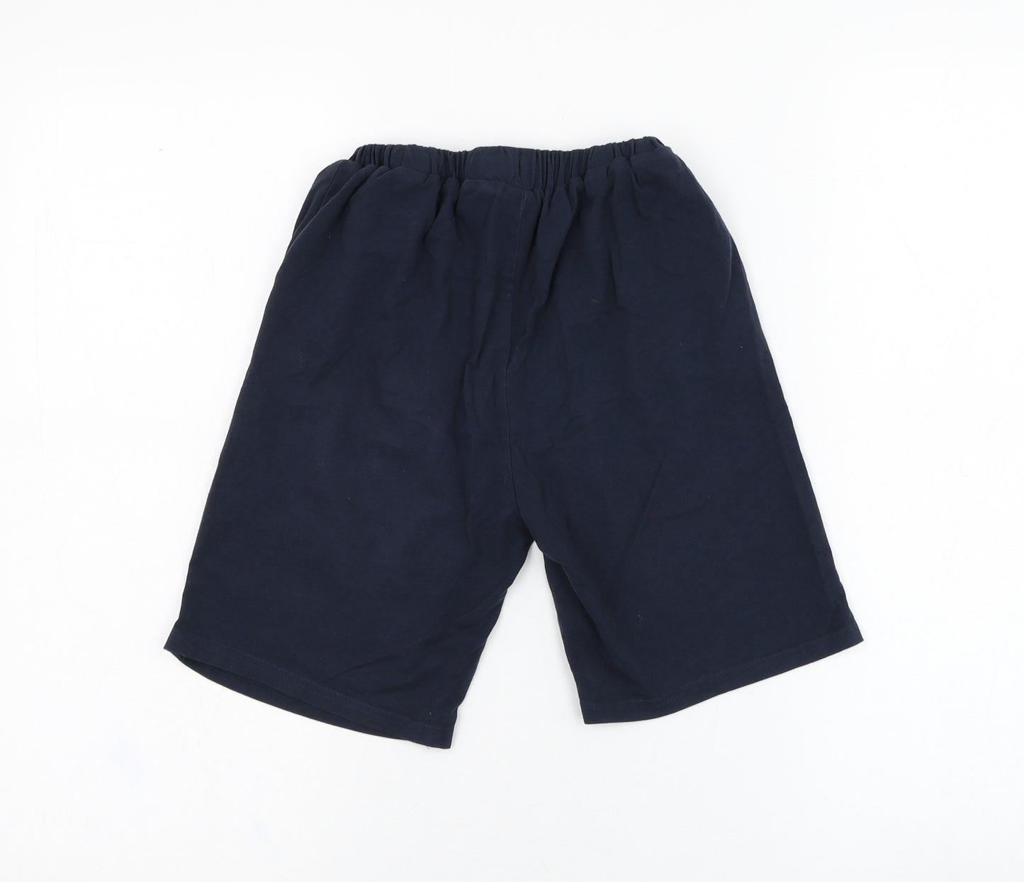 SheIn Boys Blue  Cotton Sweat Shorts Size 9-10 Years  Regular
