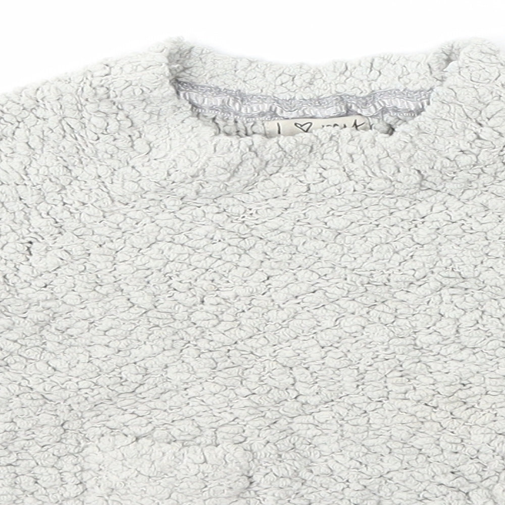 NEXT  Grey  Polyester Pullover Jumper Size 9-12 Months