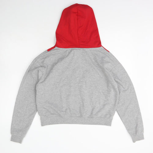 Primark Womens Grey  Polyester Pullover Hoodie Size XS   - Stranger things Netflix