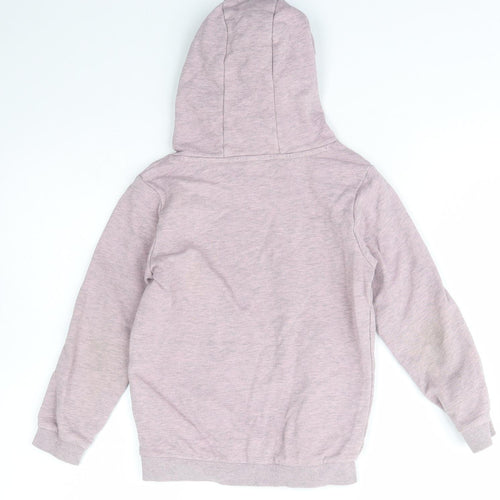 TU kids Girls Purple  Cotton Pullover Hoodie Size 7 Years